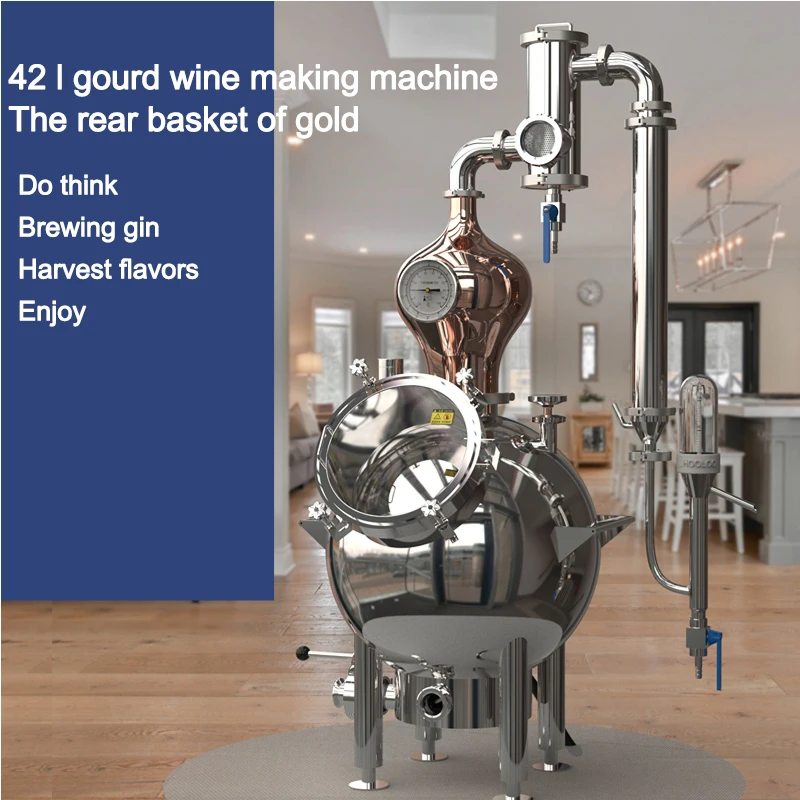 Wine Beer The Whiskey - 42L Destylator w kształcie tykwy do