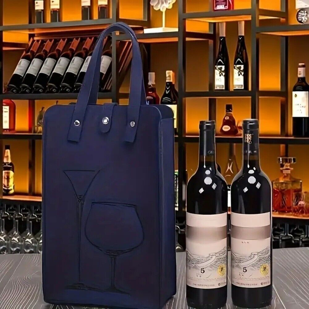 Wine & Beer Shop Photos - Wysokiej jakości filcowa torba na wino,