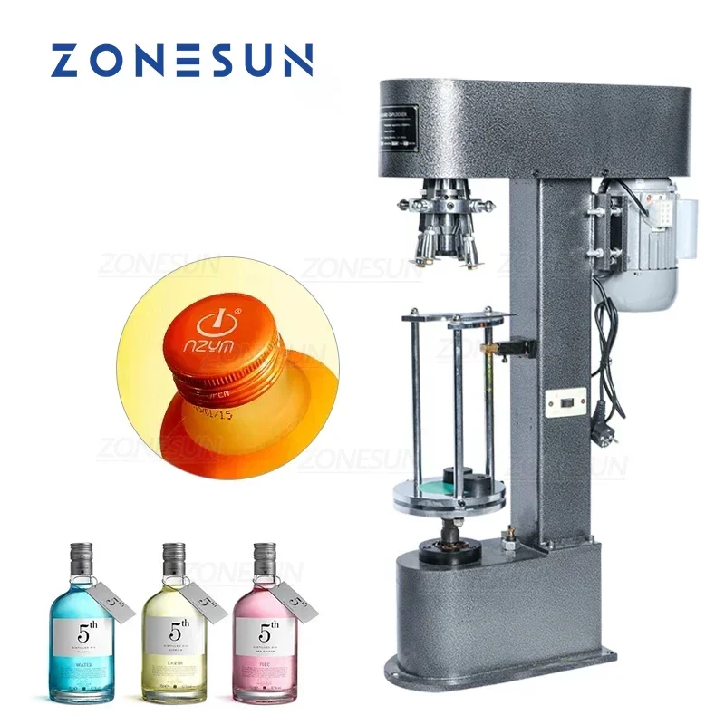 Wine Beers - ZONESUN ZS-XG50D Półautomatyczna Stolowa Maszyna do