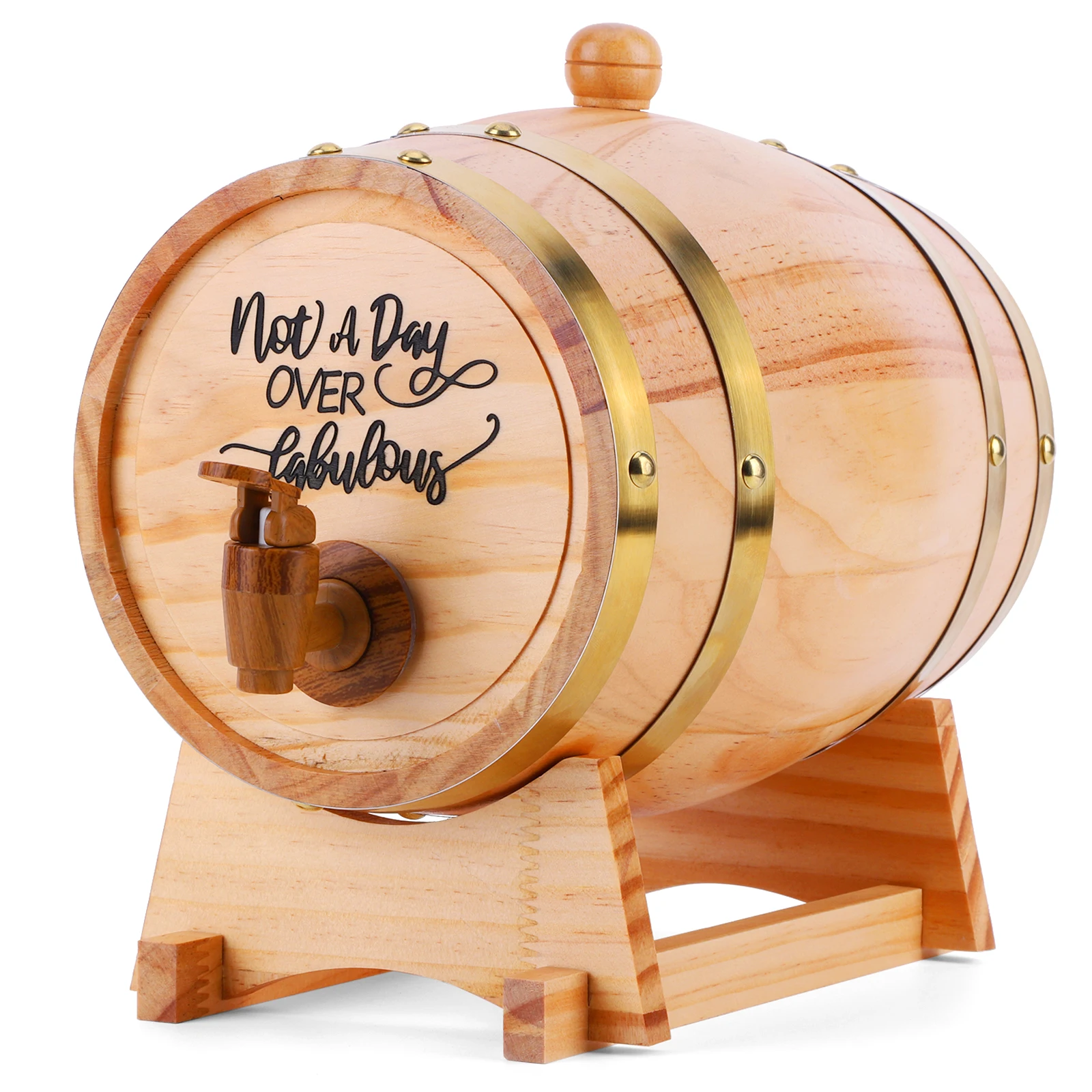 Drewniane beczki na whisky 3L  – Wine Beer The Whiskey recenzja i cena