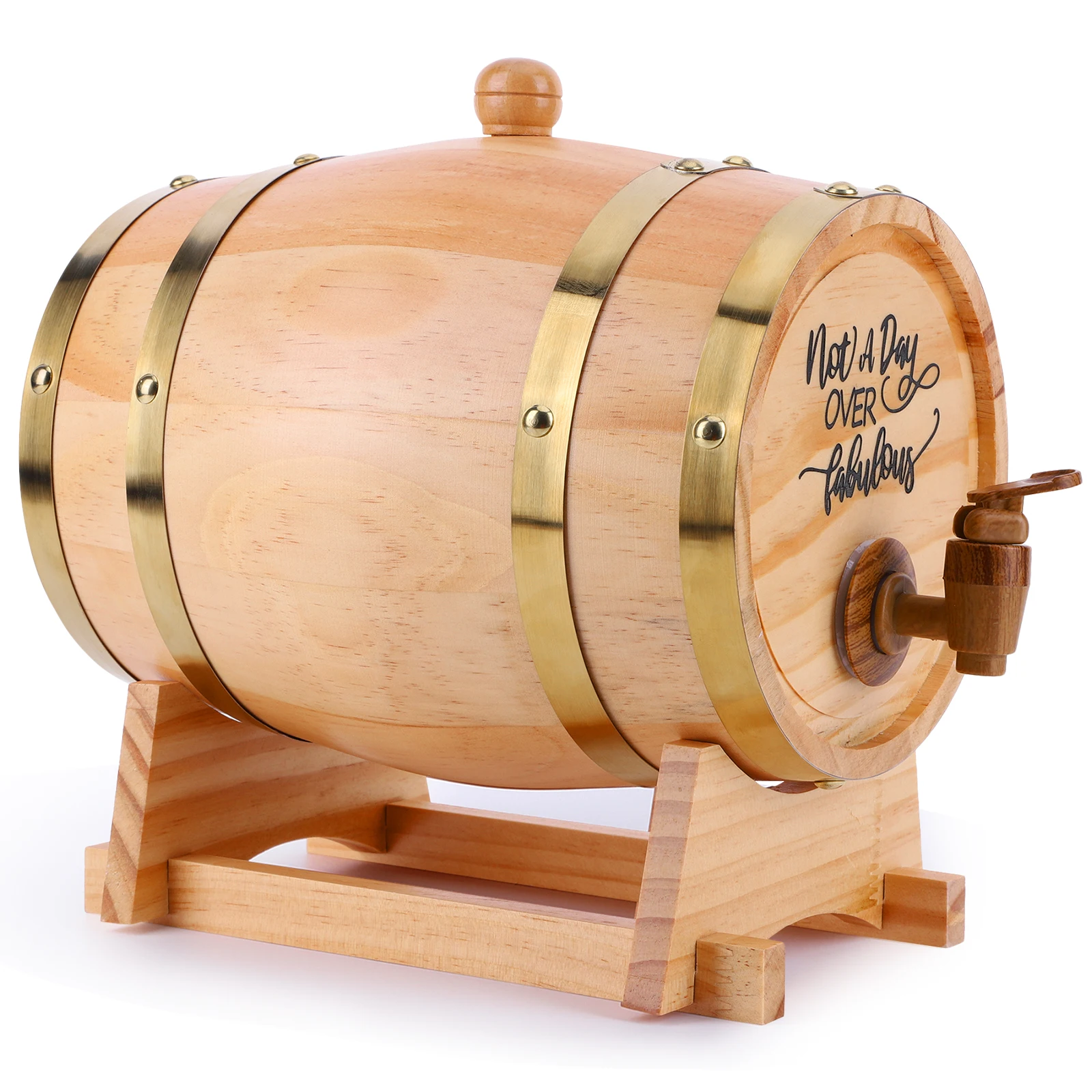 Drewniane beczki na whisky 3L  – Wine Beer The Whiskey recenzja i cena
