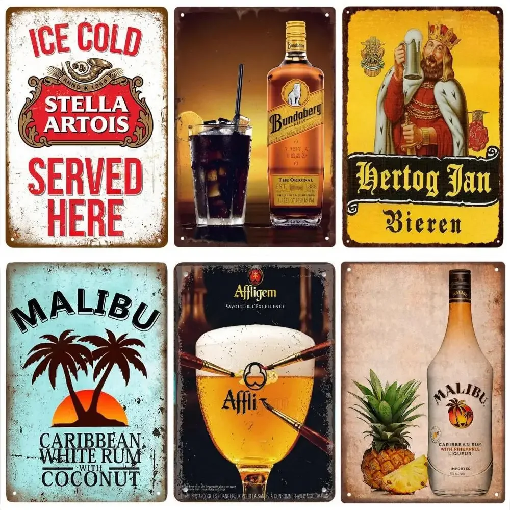 Retro piwo marki MALIBU metalo – Wine Beer Brand recenzja i cena