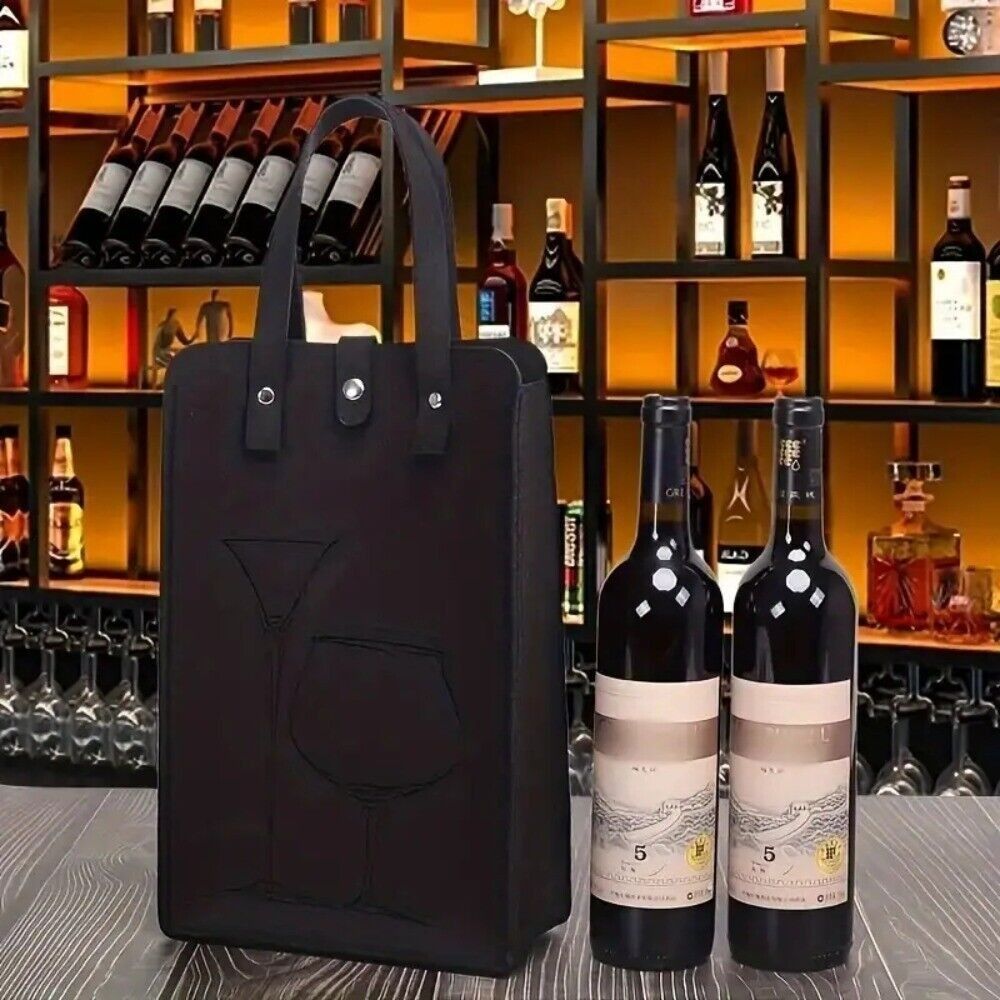 Wysokiej jakości filcowa torba – Wine & Beer Shop Photos recenzja i cena