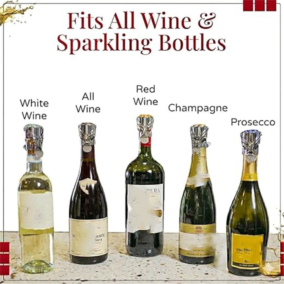 (A02R) 2 szt. Korek do wina i  – Wine & Beer Shop Photos recenzja i cena