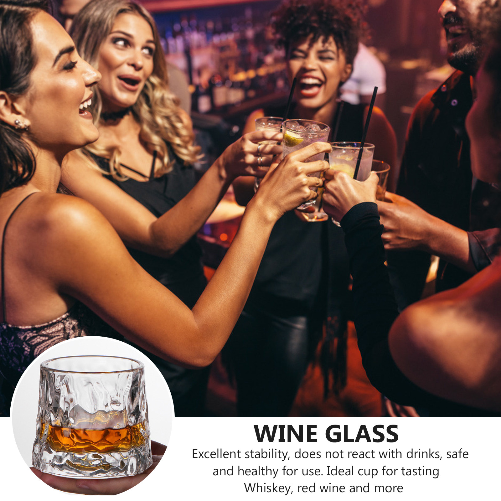 1 szt. Kieliszek do wina z efe – Wine Beer The Whiskey recenzja i cena